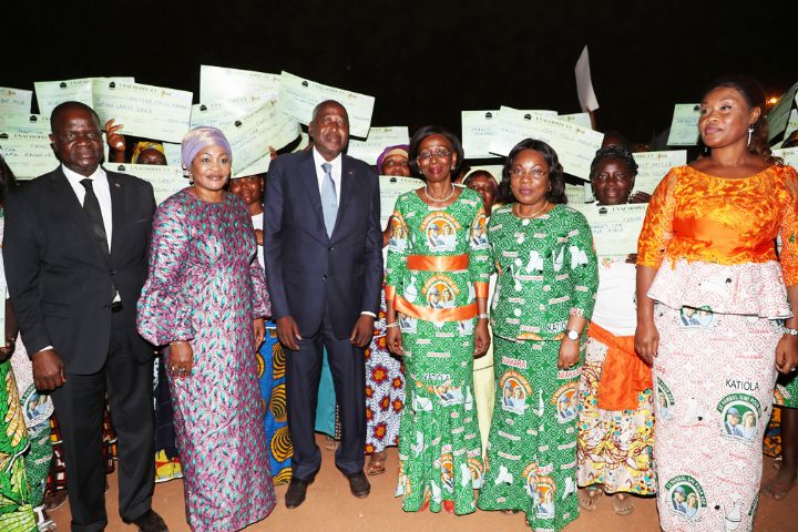 Appui aux femmes du Hambol : une enveloppe supplémentaire de 500 millions de FCFA octroyée pour le financement de micro-projets